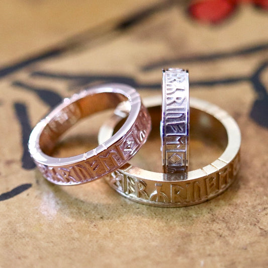 Anglo-Saxon Runic Rings