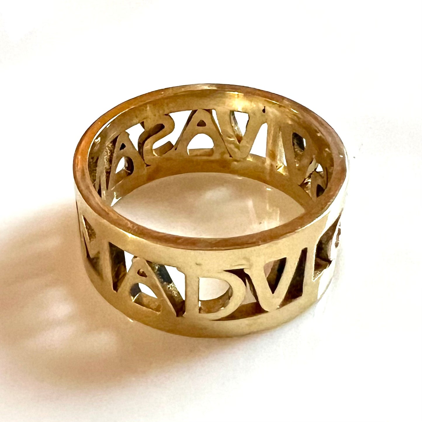 Anima Roman Ring - Brass