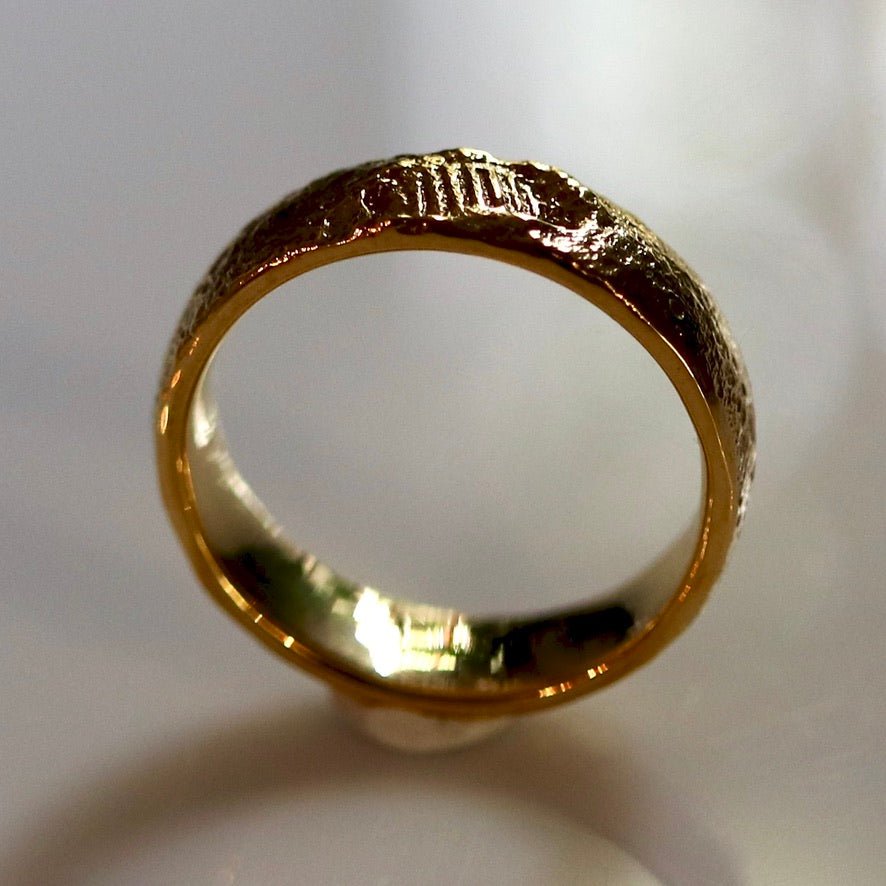 One Small Step Moon Ring - Gold-Plated