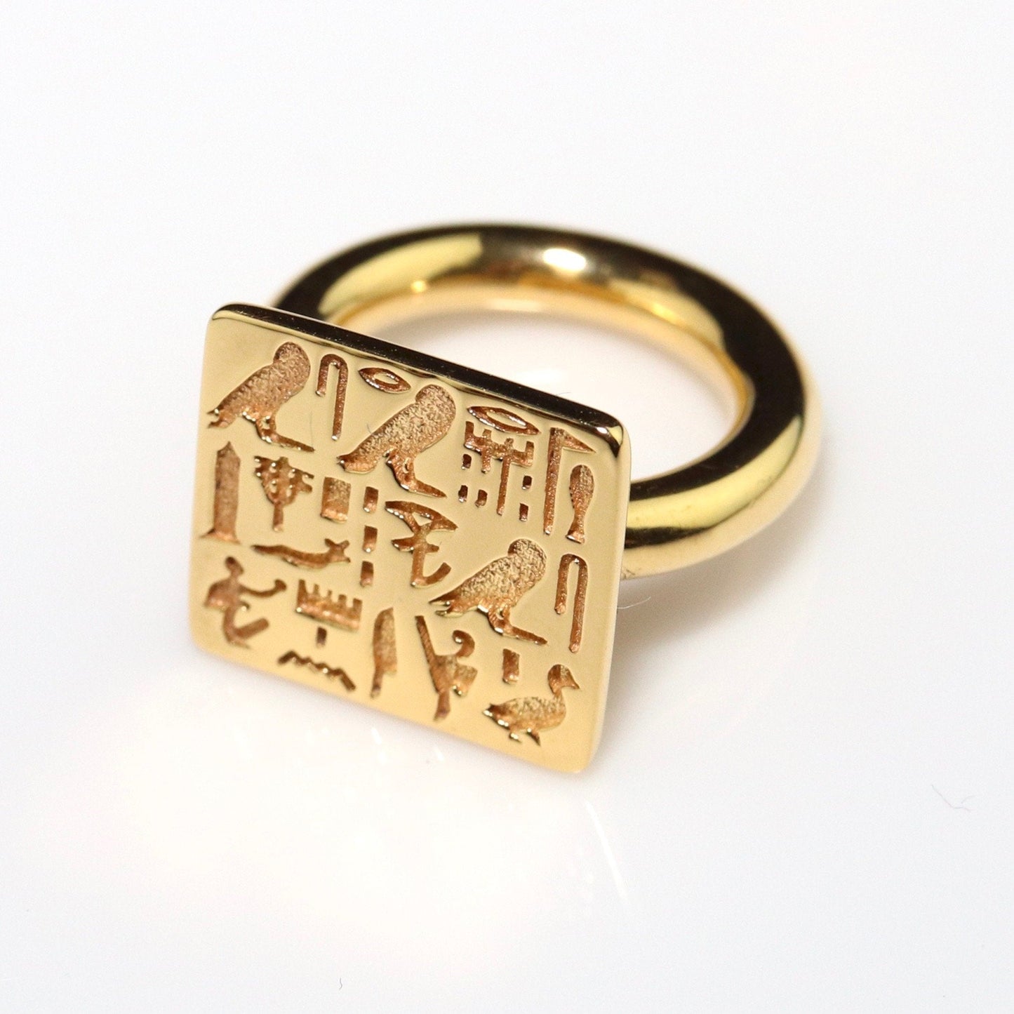 Ring of Priest Sienamun - Gold-Plated