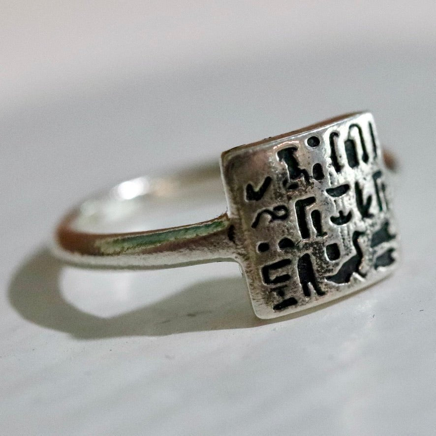 Ring of Royal Scribe Routy - Silver