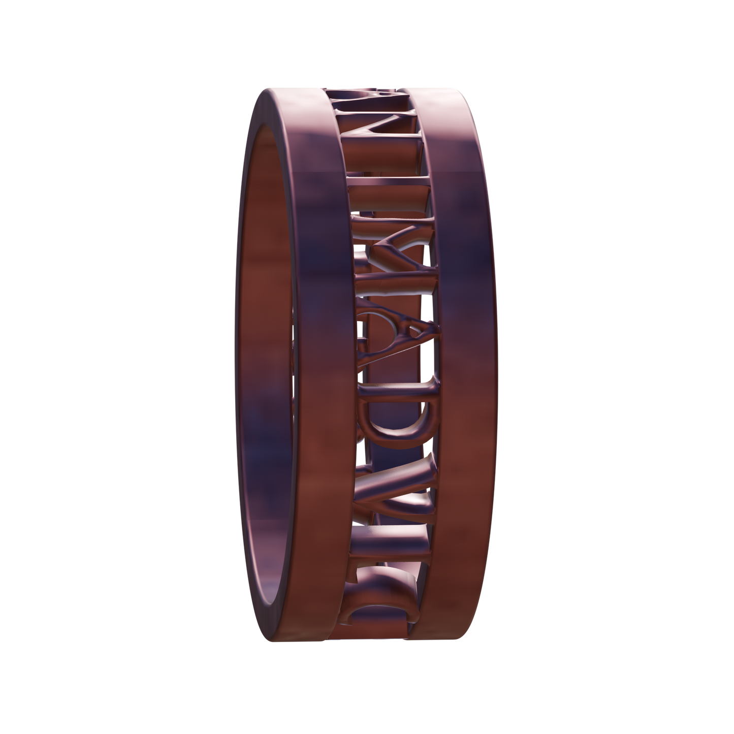 Anima Roman Ring - Rose Gold (render)