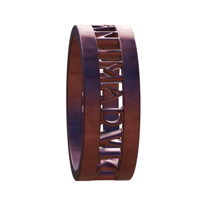 Anima Roman Ring - Rose Gold (render)