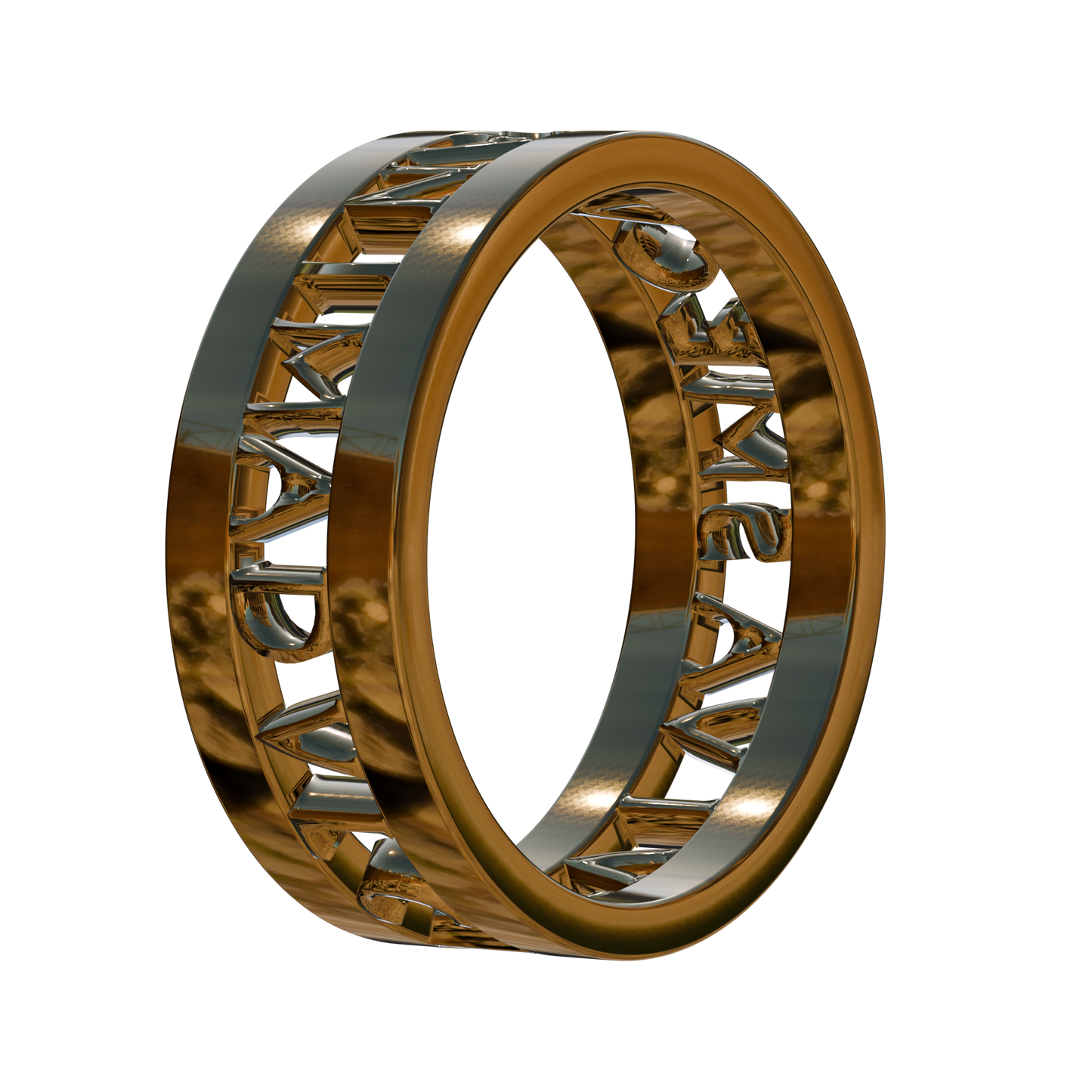 Anima Roman Ring - Rose Gold