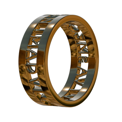 Anima Roman Ring - Rose Gold