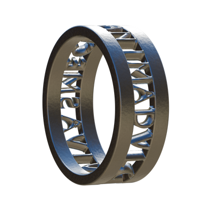 Anima Roman Ring - 925 Silver (render)