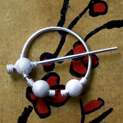 Viking Open Ring Brooch