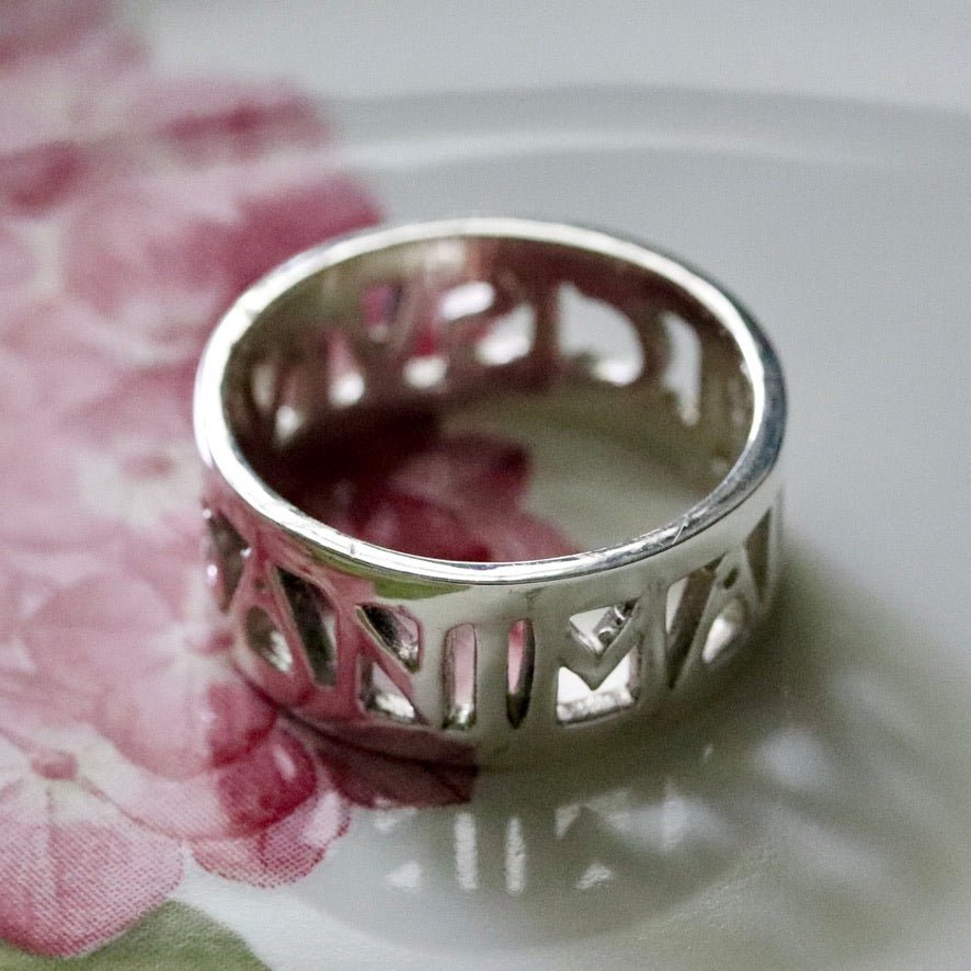 Anima Roman Ring - Silver