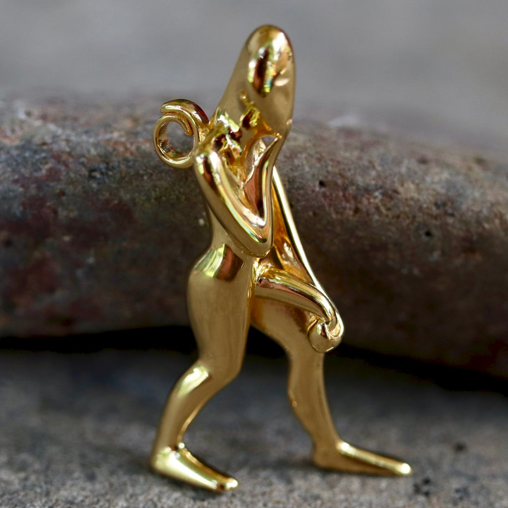 Pendant Depicting an Ithyphallic God