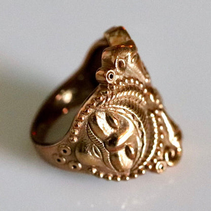 Splendor of the Celts Ring - Brass