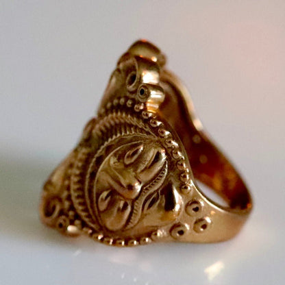 Splendor of the Celts Ring - Brass